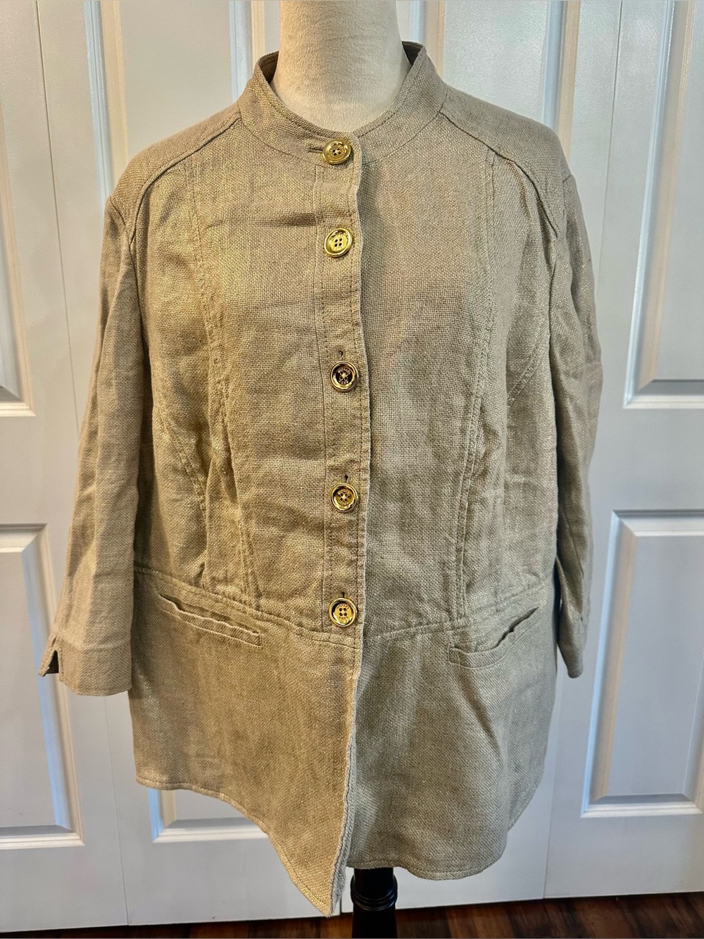 NWOT linen jacket